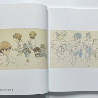 Оригинальный японский артбук «Небесный замок Лапута» story board — миниатюра 5