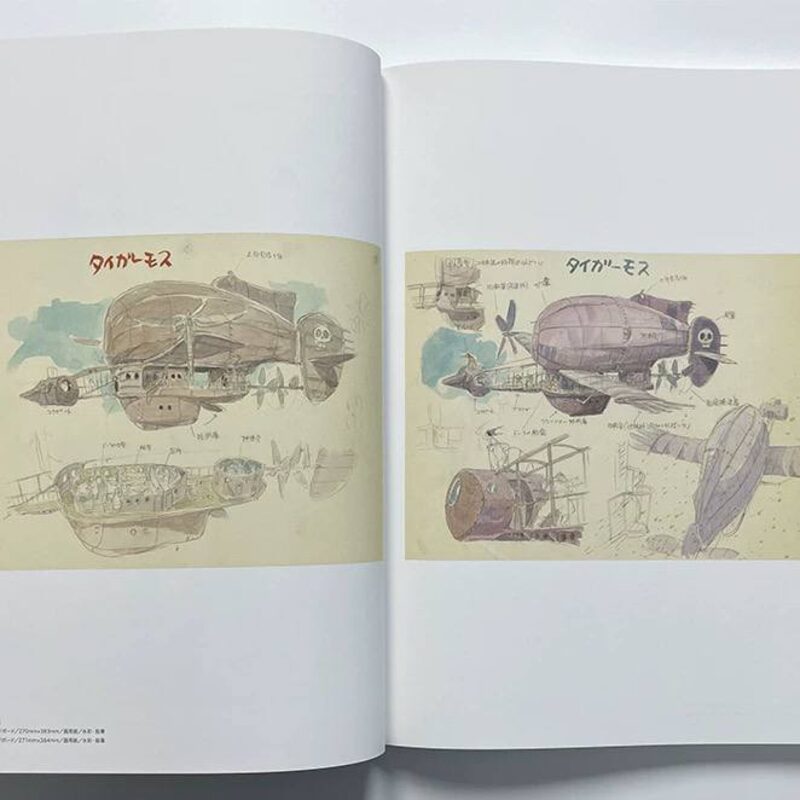 Оригинальный японский артбук «Небесный замок Лапута» story board — фото 7