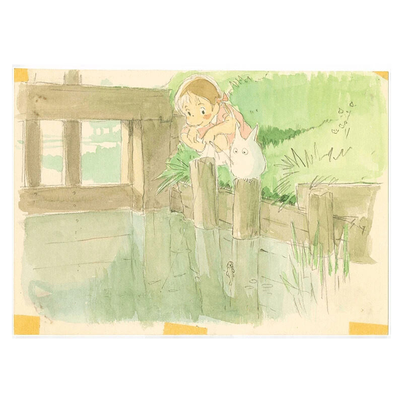 Оригинальный японский артбук «Мой сосед Тоторо» story board — фото 4