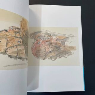 Оригинальный японский артбук «Навсикая из долины ветров» story board — миниатюра 4