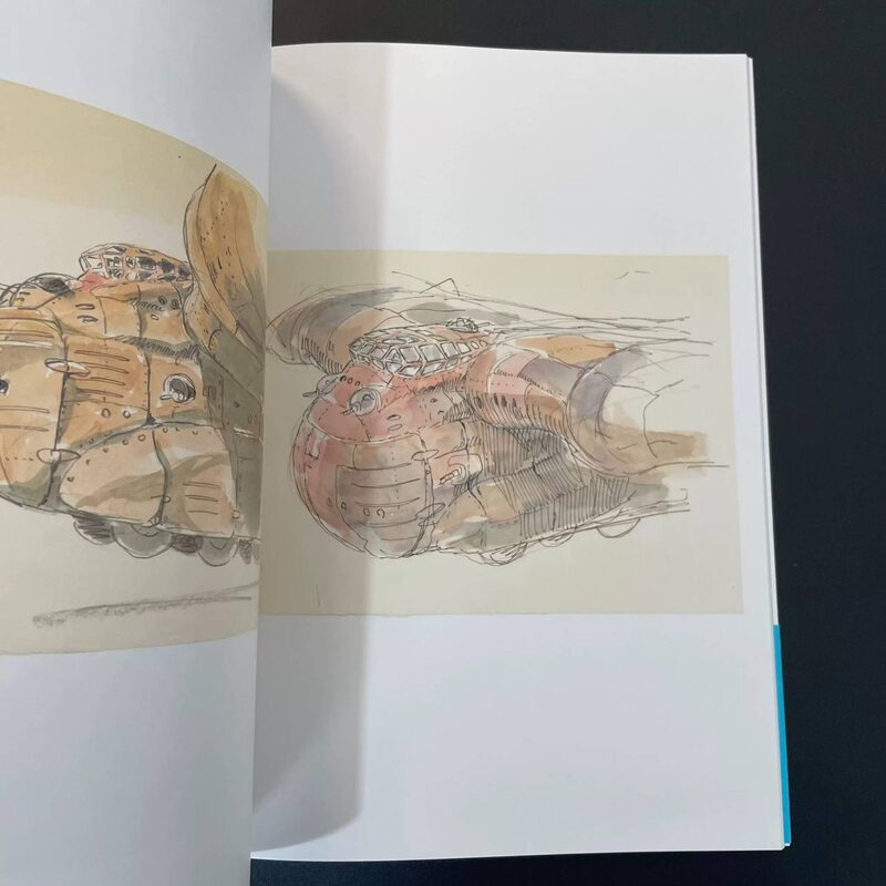 Оригинальный японский артбук «Навсикая из долины ветров» story board — фото 4