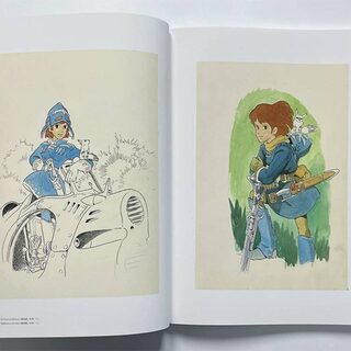 Оригинальный японский артбук «Навсикая из долины ветров» story board — миниатюра 6