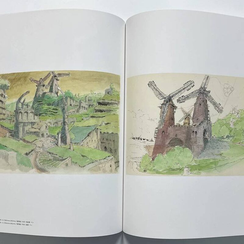 Оригинальный японский артбук «Навсикая из долины ветров» story board — фото 7