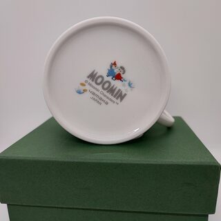 Оригинальная японская чашка с тарелкой Moomin «Муми-тролли» — миниатюра 3