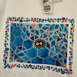 Футболка UNIQLO «Мой сосед Тоторо» Белая XL — миниатюра 2