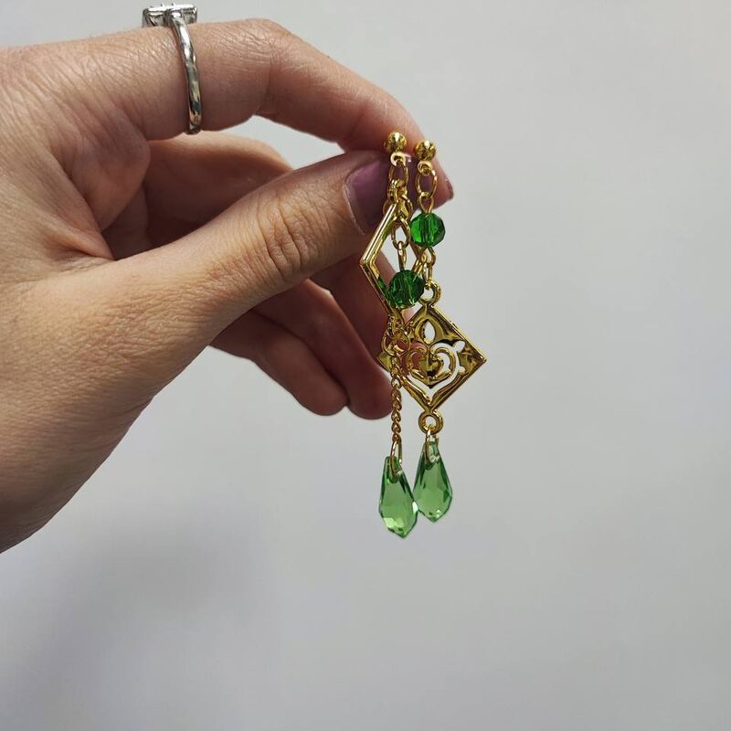 Сережки «Геншин» дендро