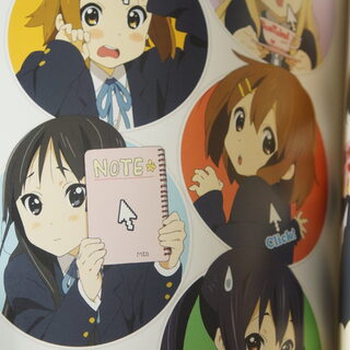 Оригинальный японский артбук «K-on!» — миниатюра 5