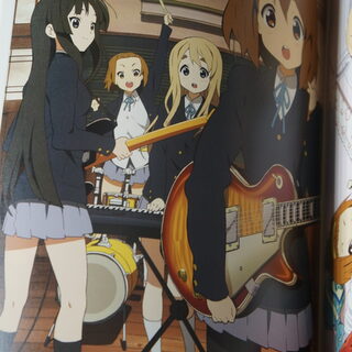 Оригинальный японский артбук «K-on!» — миниатюра 6